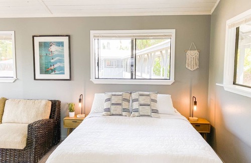 Keaau House | Surf Getaway, Queen Bed, Private Lanai