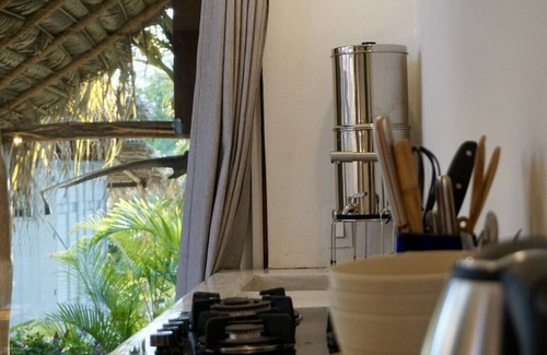 Emiliano Zapata Apartment | Surf Studio with Desk & Kitchen – Walk to Waves