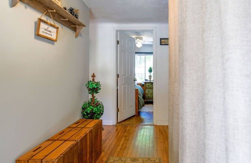 Candler House | Surrounded by mountains on a gorgeous creek featuring your own private beach
