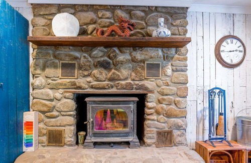 Candler House | Surrounded by mountains on a gorgeous creek featuring your own private beach