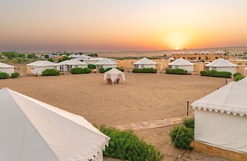 Jaisalmer RV Rental | Surya-Ansh Desert Wellness Resort - Campsite