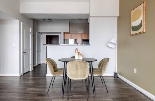 Woodmont Triangle Apartment | Sweet Bethesda 2BR w/Gym & Rooftop, nr Metro & Shops, by Blueground