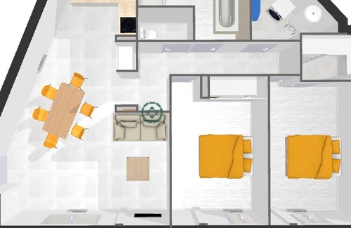 Eauze Apartment | #Sweet Moments By Eauz'Homes - WiFi-Netflix