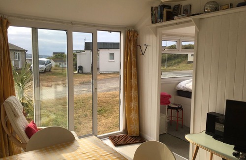 Hayle Ski Chalet | Sweet wooden chalet on the dunes by Hayle beach - 3 miles of golden sand