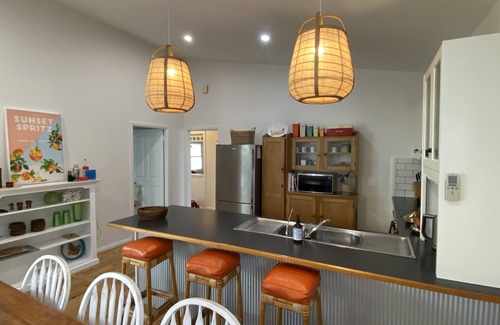 Shoal Bay Cottage | Swimmers Rest-Classic retro beach house at Shoal Bay, NSW