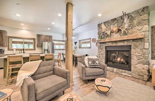 Island Park House | Swiss Cabin in Macks Inn Game Room and Fire Pit!