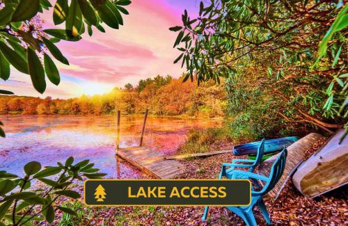 Lake Harmony House | Sycamore Camp - Historic Log Cabin Reimagined