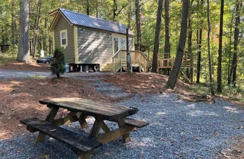 Clarkesville Cabin | Sycamore Tiny Home at Bleu Canoe Campground