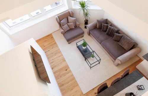 Neulerchenfeld Apartment | SYMPHONY Apartments 40 - Modern Loft with Terrace and Grill in Central Location