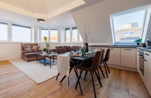 Neulerchenfeld Apartment | SYMPHONY Apartments 40 - Modern Loft with Terrace and Grill in Central Location