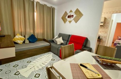 Tupi Apartment | T015 - Apto aconchegante 30m da praia l WI-FI