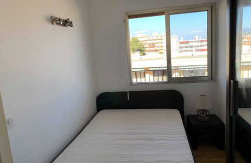 Plaine de la Brague Apartment | T2 - Au Calme - Vue mer - 3 min à pied de la plage