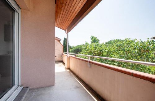 Lafourguette Apartment | T2 balcon avec parking sécurisé et gratuit