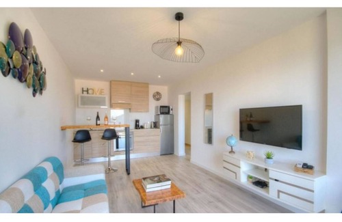 Alata Apartment | T2 ground floor villa Magnificent sea view