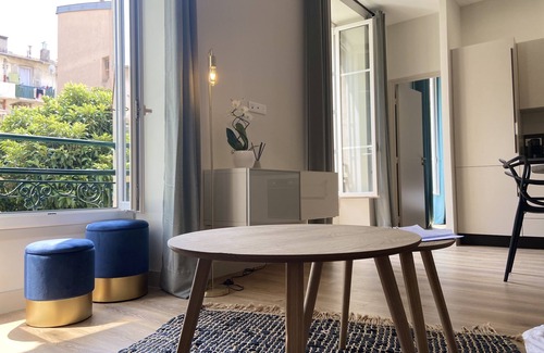 Cimiez Apartment | T2*NEUF*50m2*ACROPOLIS*Climatisation*jardin*❤️