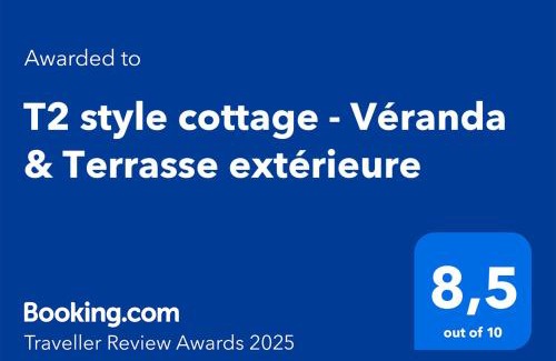 Tours Apartment | T2 style cottage - Véranda & Terrasse extérieure
