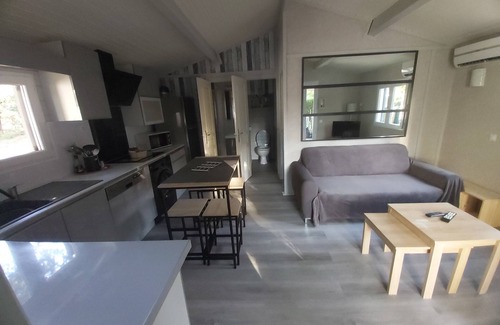 La Teste-de-Buch Ski Chalet | T3 😎 air conditioning 🌝 wifi 🌞 pkg/terrace 🏖 15 min beaches
