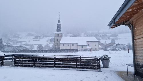 La Chapelle-d'Abondance Apartment | T3 rez-de-jardin avec fitness, sauna et tennis - village et ski à pied