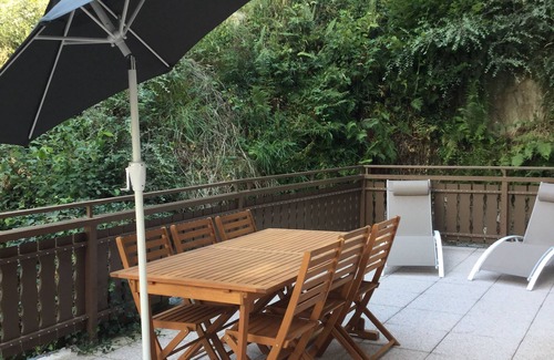 Ax-les-Thermes Apartment | T3 * stars 4/6 P terrace 300 m ski private parking-SAUNA ROOM SPORT wifi
