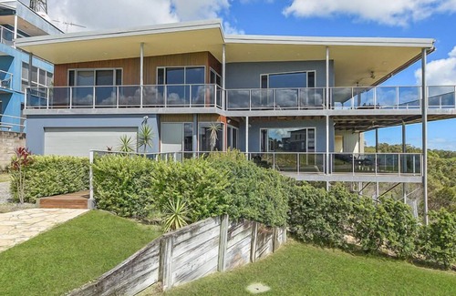 Brisbane House | Tangalooma Panoramic View Downstairs