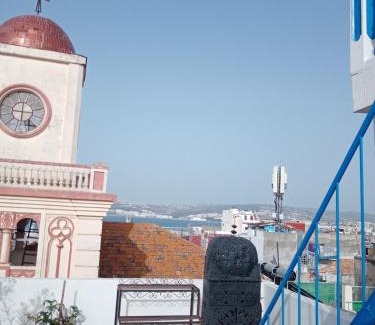Medina of Tangier Apartment | Tangier Medina Roof Top Apartment with Ocean Views