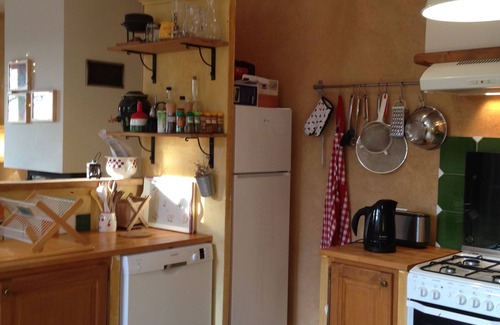 Saint-Andeol-de-Berg House | Tastefully renovated village house, 150m2, sleeps 8 or 9, enclosed garden.