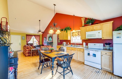Taylorsville Cottage | Taylorsville Cottage w/Hot Tub & Lake Access!