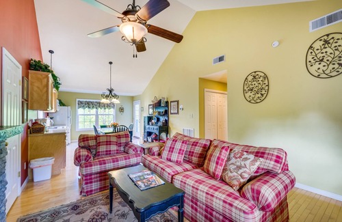 Taylorsville Cottage | Taylorsville Cottage w/Hot Tub & Lake Access!