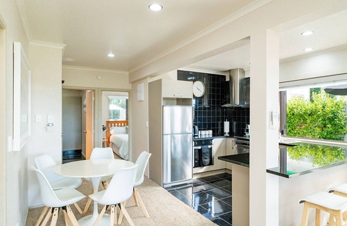 Waihi Beach Apartment | Te Mahana Apartment - pool, spa, beachfront