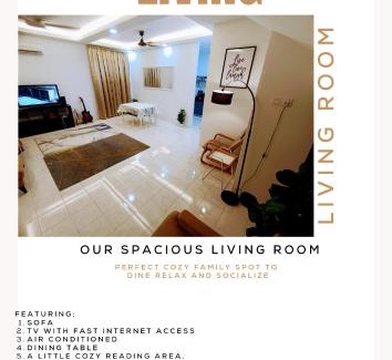 Kajang House | Tenang Retreat Holiday Home 3Bedroom 3Bath 2Parking