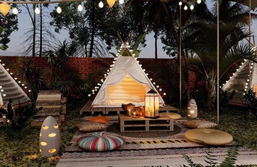 East Ham Tien Beach RV Rental | TENT GLAMPING -MUINE SUN & SEA