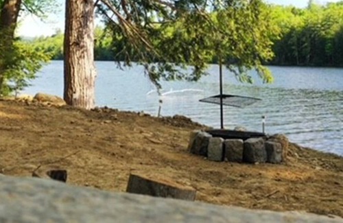 Lake Luzerne RV Rental | Tentrr Signature Site - Riverfront Ritz - Coleman Outfitted Site-Dual canvas ten