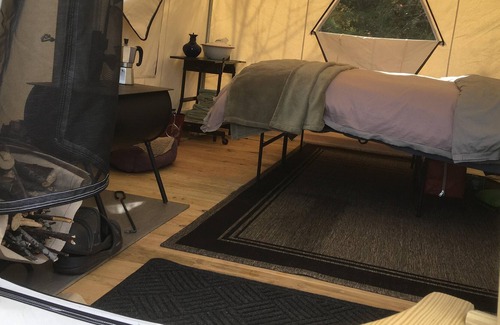 Shell Lake RV Rental | Tentrr Signature Site - Meadow's Edge at Two Chairs Farm