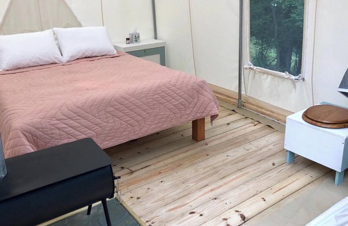 Ithaca RV Rental | Tentrr Signature Site - Gorges Hideaway at Little Leaf Farm