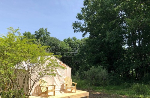 Ithaca RV Rental | Tentrr Signature Site - Meadow Retreat at Little Leaf Farm