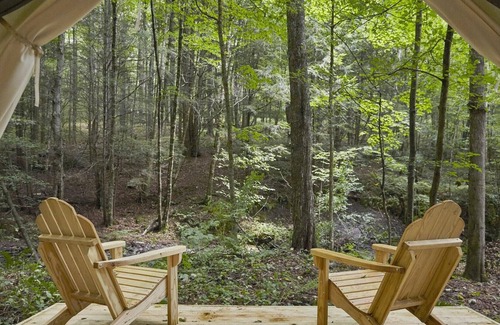 Delancey RV Rental | Tentrr Signature Site - Huntley Hollow Brook