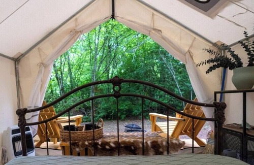 Marietta RV Rental | Tentrr Signature Site - Starlight Glamping: Tent 1- Stargazer