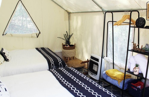 Marietta RV Rental | Tentrr Signature Site - Starlight Glamping - Tent 2: Orion - Coleman Outfitted S