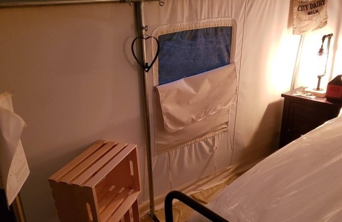Pine Bush RV Rental | Tentrr Signature Site - Boulder Point with full baths