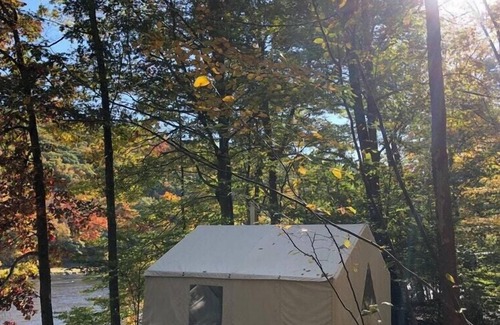 Pond Eddy RV Rental | Tentrr Signature Site - River's Edge on the Canal