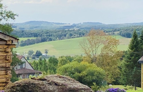 Thompson RV Rental | Tentrr Signature Site - Endless Mountain Escape at Camp Bluestone