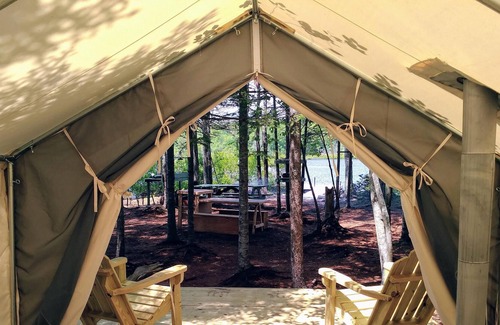 Waldoboro RV Rental | Tentrr Signature Site - Private Waterside Retreat