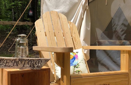Mongaup Valley RV Rental | Tentrr Signature Site - Swinging Bridge Sanctuary
