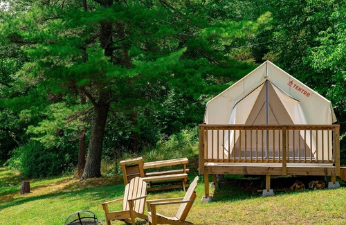 Ancram RV Rental | Tentrr State Park Site - Lake Taghkanic Lakeside Single - Site C