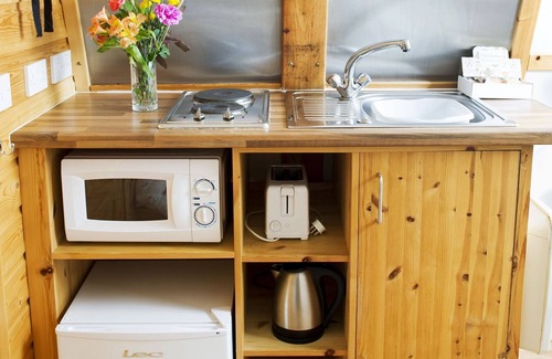 Wigton Cabin | Tepee Pod with hot tub, close to Hadrian's Wall and Solway coast