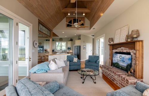 Edisto Island House | Tequila Sunset:Amazing Dog Friendly Home;Ocean Views/Private Dock; Minutes to Beach;Elevator/WiFi