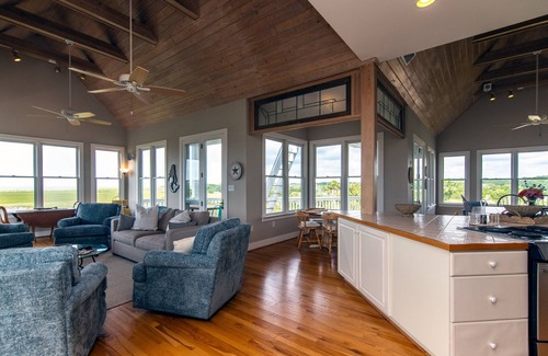 Edisto Island House | Tequila Sunset:Amazing Dog Friendly Home;Ocean Views/Private Dock; Minutes to Beach;Elevator/WiFi