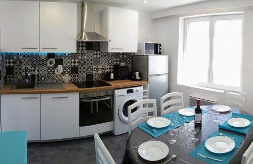 Berck-sur-Mer Apartment | TERRASSE -100 m PLAGE -parking moto-GRAND APPARTEMENT-8 PERS