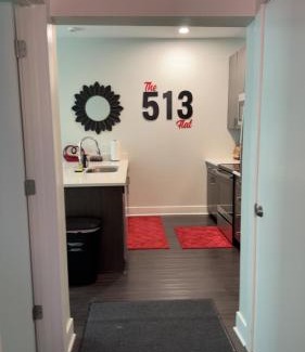 Central Business District Apartment | The 513 Flat-1BR, 1 Bath Apmt with Pool and Riverfront View Only Steps from The banks & Stadiums