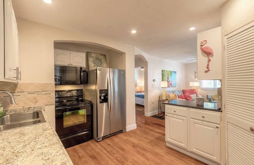 Elizabeth Mcbrides Raulersons House | The Adorable Blue Bungalow- Pet Friendly with a fully fenced in back yard.